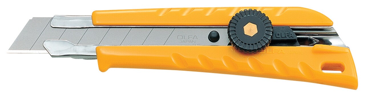Olfa Heavy-Duty Ratchet-Lock Utility Knife, L-1 Cutter